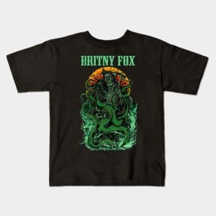 BRITNY FOX BAND Kids T-Shirt